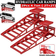 2 x Heavy Duty Metal Car Ramp