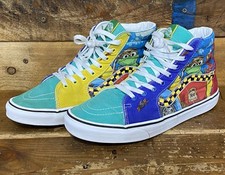 VANS Sesame Street x Sk8- High Oscar's Taxi Service Size M 10.5  / W 12 Damage