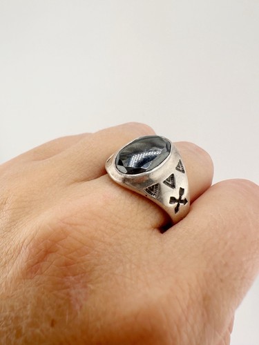 Vintage men ring sterling - vintage, men’s