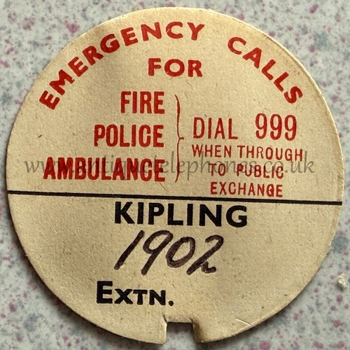Genuine gpo telephone dial - genuine,