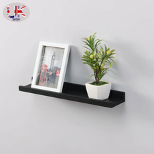 Set of 2 Shelf 48cm Wide Photo Wall Mounted Floating Shelves Decoration Storage