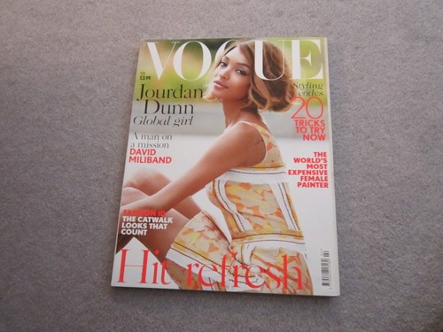 Vintage vogue magazine - vintage,