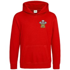 Embroidered Welsh Feathers