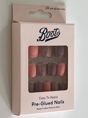 Boots pre glued press - pre-glued, press-on-