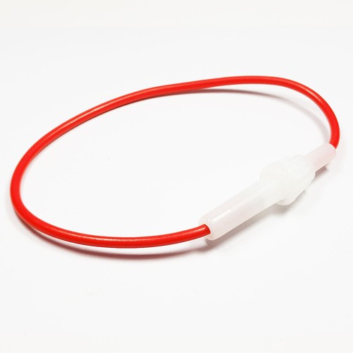 Glass fuse holder 30mm - glass,