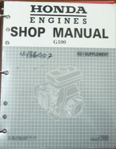 Honda g100 engine oem shop - honda,