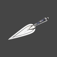 Antique Silver Trowel THISTLE Bookmark Scottish MONTROSE AGATE Adie Lovekin 1899