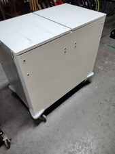 OCURA METAL FILING CABINET / UNIVERSAL WORKSTATION/ TOP SLIDING DOORS ON WHEELS