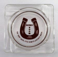 Vintage Advertising Glass