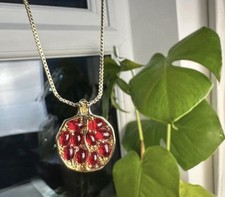 Stunning Pomegranate Necklace