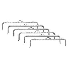 6Pcs Metal Purse Frame,7.9"