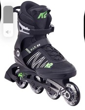 K2 Men's F.i.t. 80, Black-Grey Inline Skates