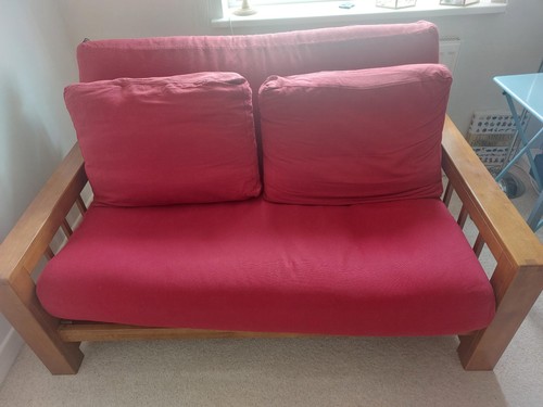 Red vienna solid oak - red,
