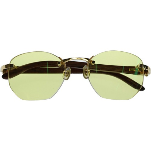 Cartier rectangle rimless wood - rectangle,