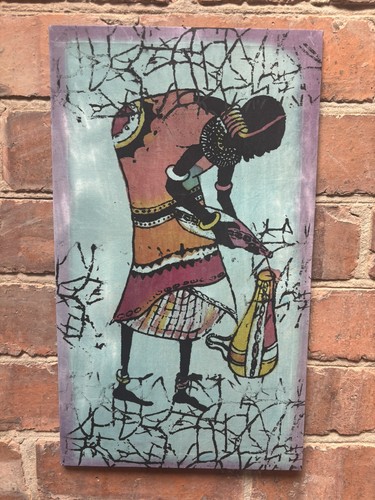 Vibrant vintage african batik - vibrant,