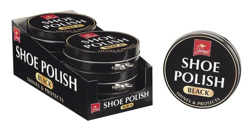 Black shoe polish - shoe,