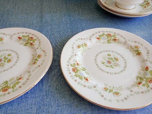 Paragon francesca tea plate - francesca,