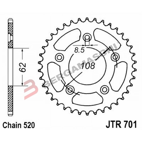 Corona 701 z43 cagiva - 701, 125