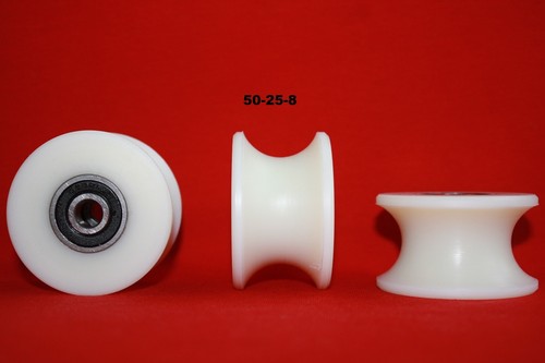 50mm nylon pulley wheel with - nylon,