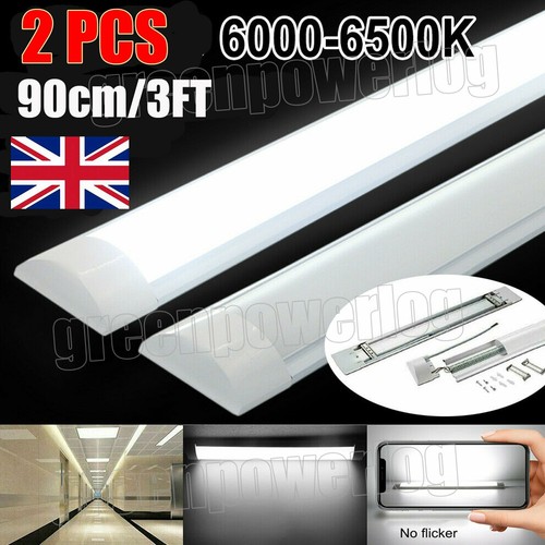 3ft 6500k 900mm led batten - led,
