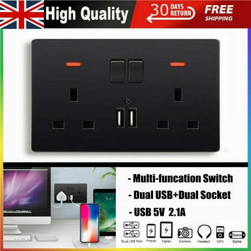 Double wall plug socket - double,
