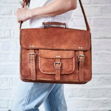 Men's New Genuine Brown Goat