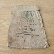 Antique lead shot bag - Walkers Parker & Co Ltd