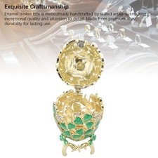 Enamel Trinket Box Egg Style