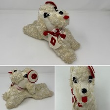 VTG Poodle Dog Plush Carnival