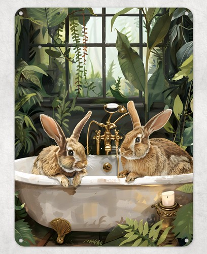 Rabbit squirrel in bath - rabbit,