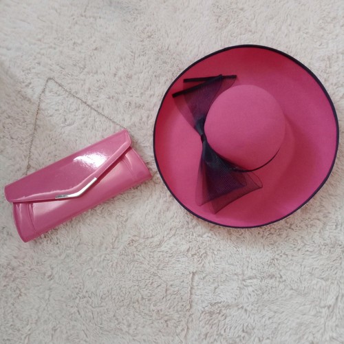Jacques vert pink wedding - vert, hat