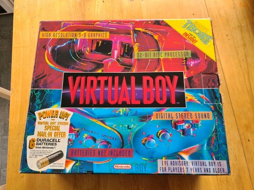 Nintendo virtual boy console - boy,