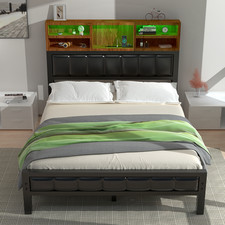 Double Bed Frame Industrial
