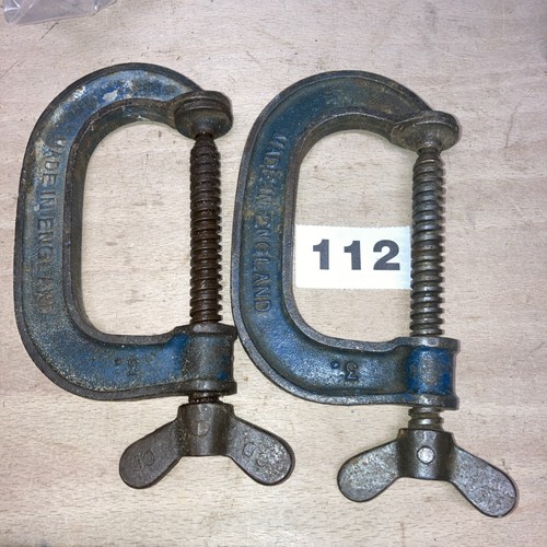 Vintage record clamps x - record,