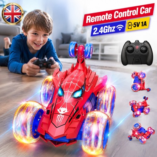 Spiderman stunt car - spiderman,