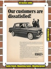 Metal Sign - 1966 Renault 8 -