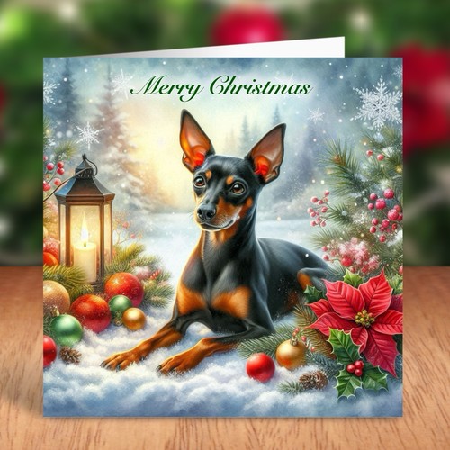 Miniature pinscher dog - miniature,