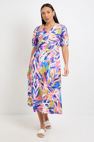 Wallis blue fit flare - wallis,
