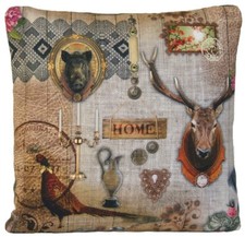 Hunting lodge cushion cover - hunting,