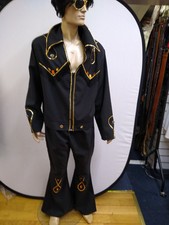 Quality Elvis Costume Black