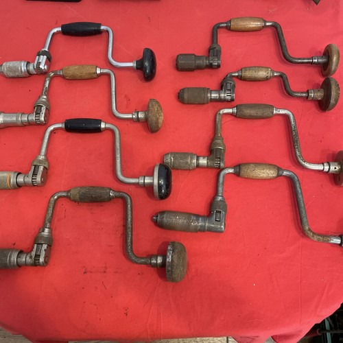 Vintage brace drills 7 - 8,