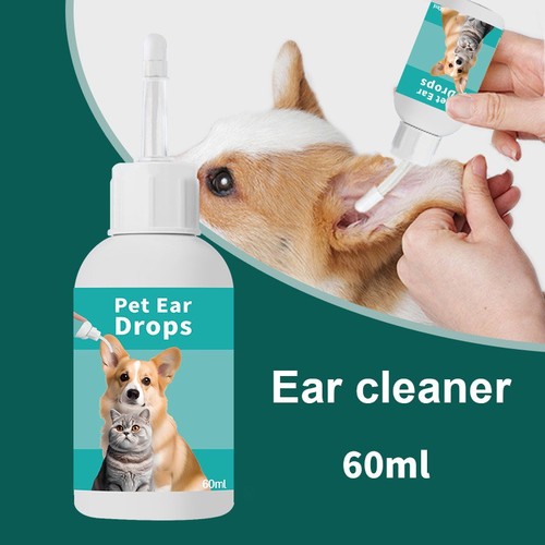 Pet ear wash drops for - dogs, &