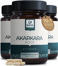 Akarkara Anacyclus Pyrethrum Root Extract Powder 10000mg Capsules - 120 Count