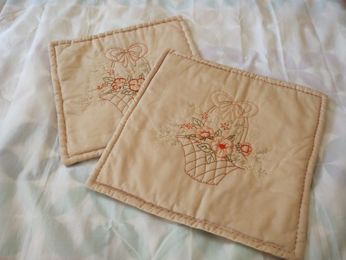 Vintage handmade embroidered - handmade,