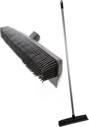 Rubber broom pet hair remover - pet,