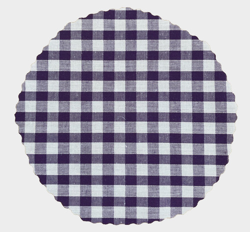 Fabric jam pot lid covers - jam,