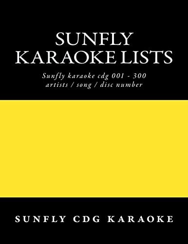 Sunfly karaoke lists - sunfly, lists: