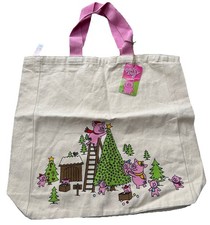 M&S Cotton Percy Pig Tote