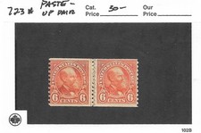 6c Garfield Coil Paste-Up Pair