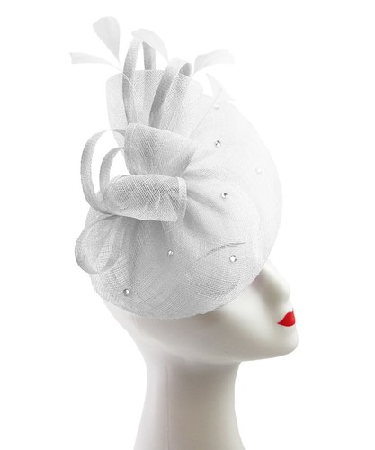 Flower feather hair hat - hair,